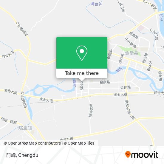 前峰 map