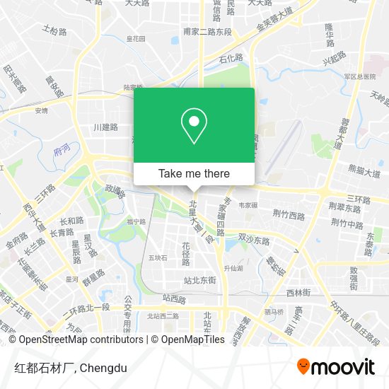 红都石材厂 map