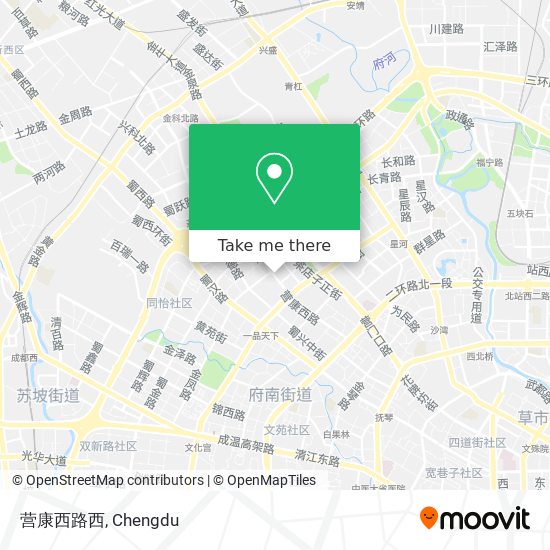 营康西路西 map