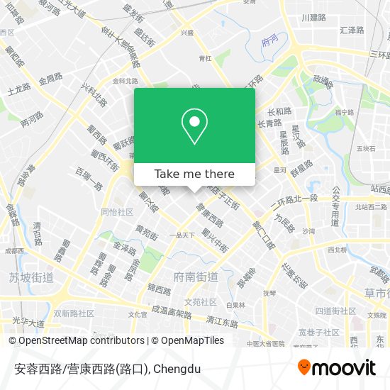 安蓉西路/营康西路(路口) map