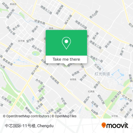 中芯国际-11号楼 map