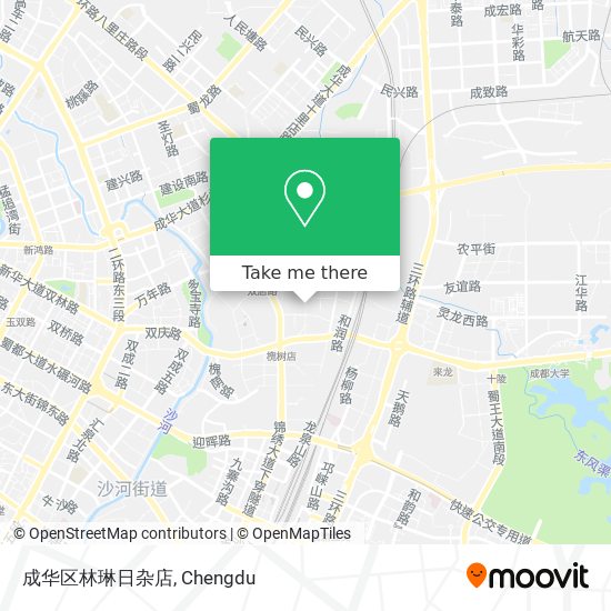 成华区林琳日杂店 map