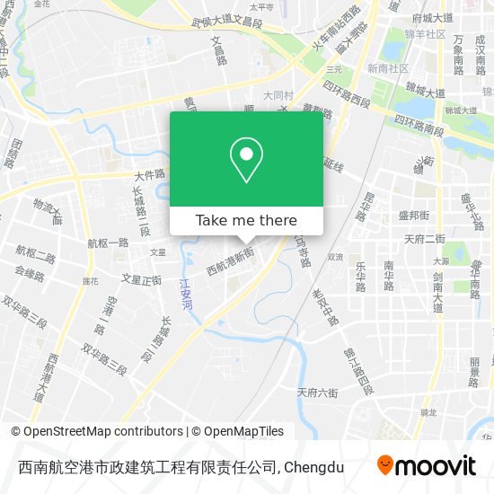 西南航空港市政建筑工程有限责任公司 map