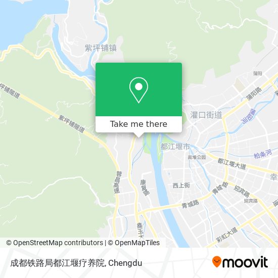 成都铁路局都江堰疗养院 map