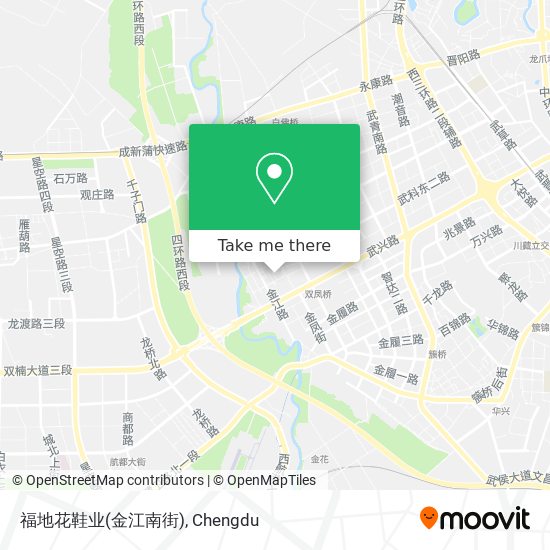 福地花鞋业(金江南街) map