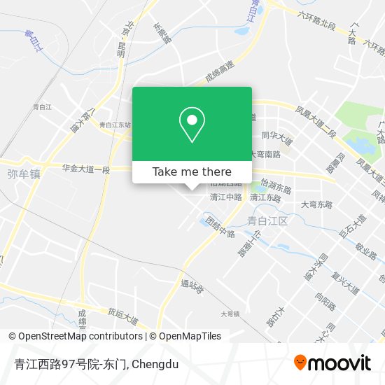 青江西路97号院-东门 map