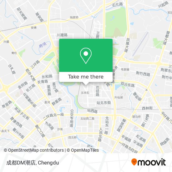 成都DM潮店 map