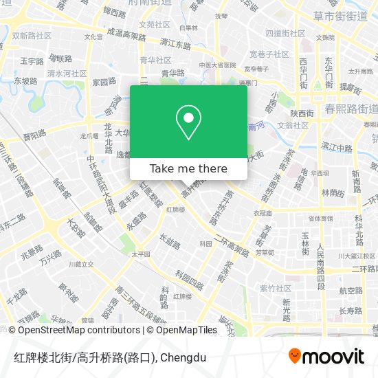 红牌楼北街/高升桥路(路口) map