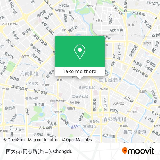 西大街/同心路(路口) map