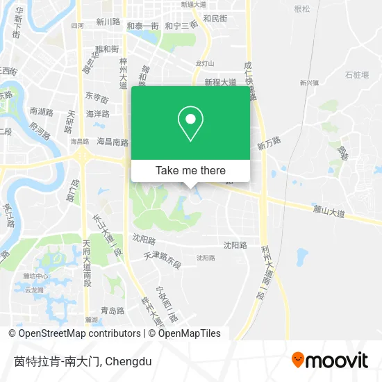 茵特拉肯-南大门 map