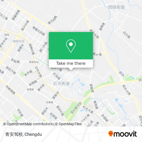 青安驾校 map