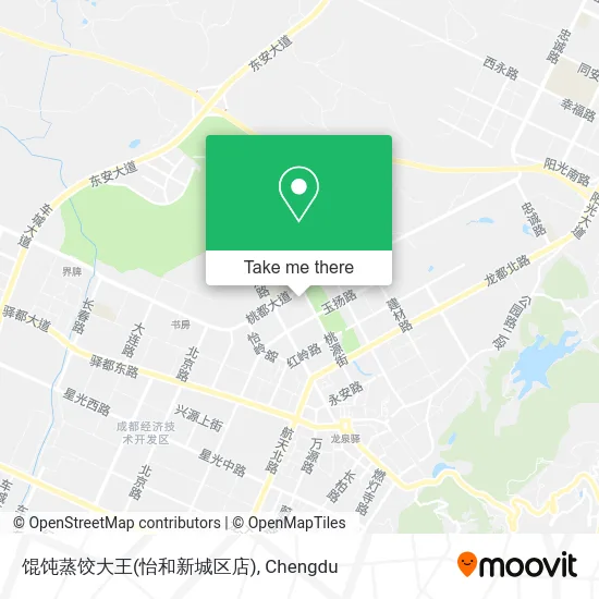 馄饨蒸饺大王(怡和新城区店) map