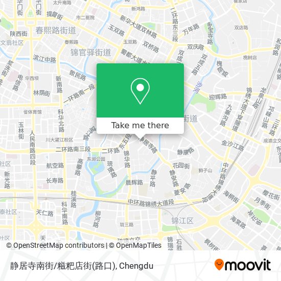 静居寺南街/糍粑店街(路口) map