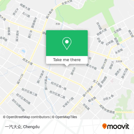 一汽大众 map