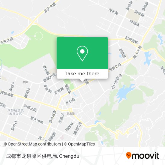 成都市龙泉驿区供电局 map