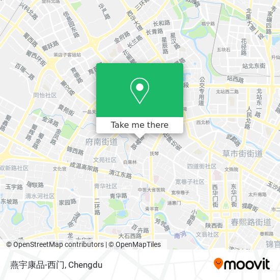 燕宇康品-西门 map