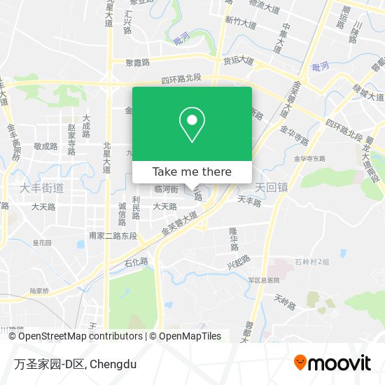 万圣家园-D区 map