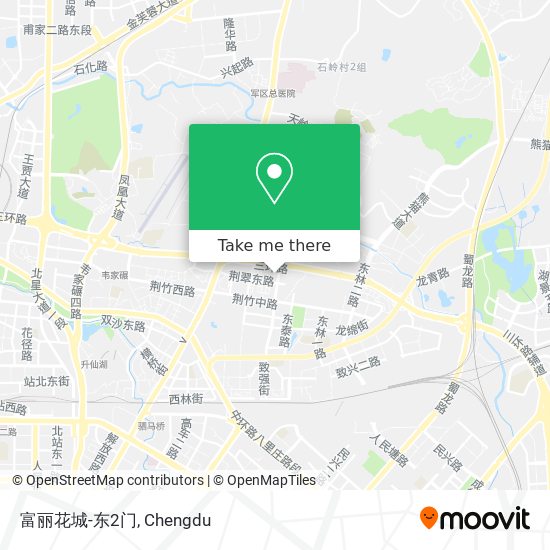 富丽花城-东2门 map
