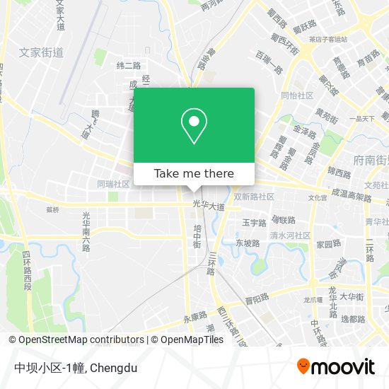 中坝小区-1幢 map