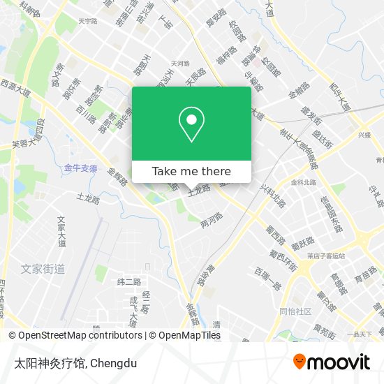 太阳神灸疗馆 map