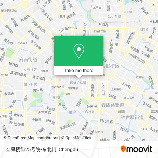 奎星楼街25号院-东北门 map