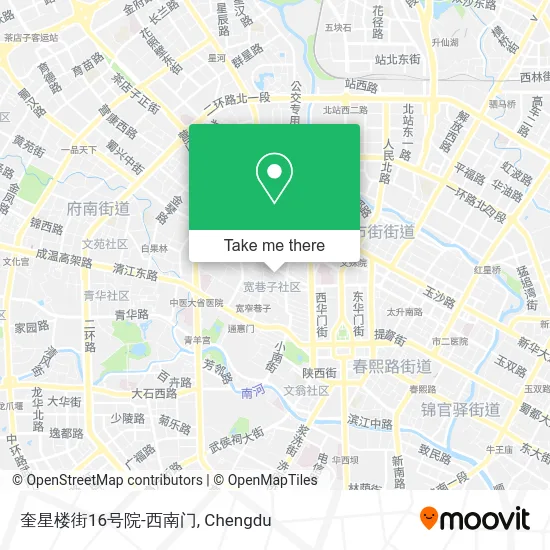 奎星楼街16号院-西南门 map