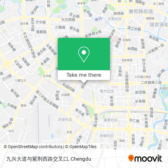 九兴大道与紫荆西路交叉口 map