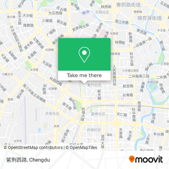 紫荆西路 map