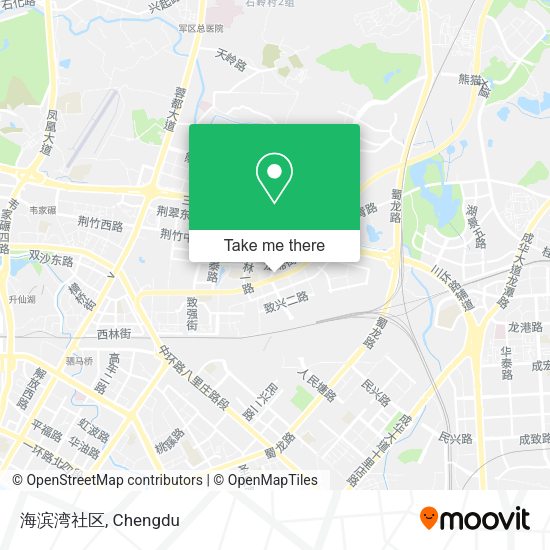 海滨湾社区 map