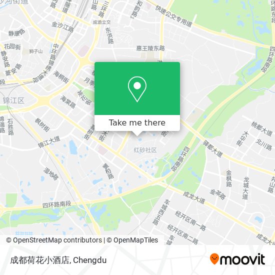 成都荷花小酒店 map
