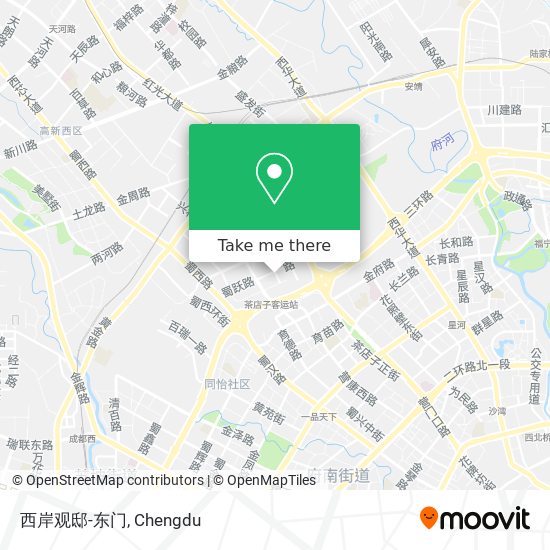 西岸观邸-东门 map