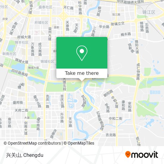 兴关山 map