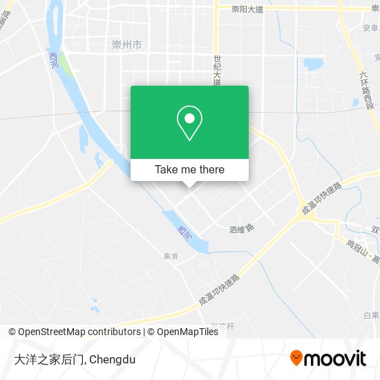 大洋之家后门 map