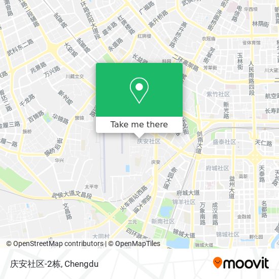 庆安社区-2栋 map