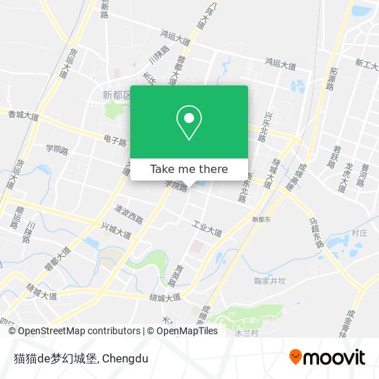 猫猫de梦幻城堡 map