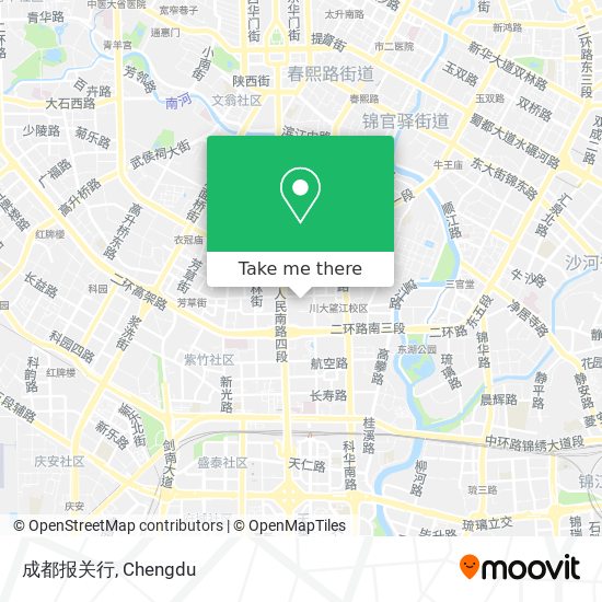 成都报关行 map