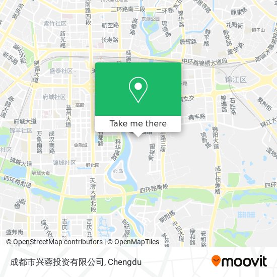 成都市兴蓉投资有限公司 map