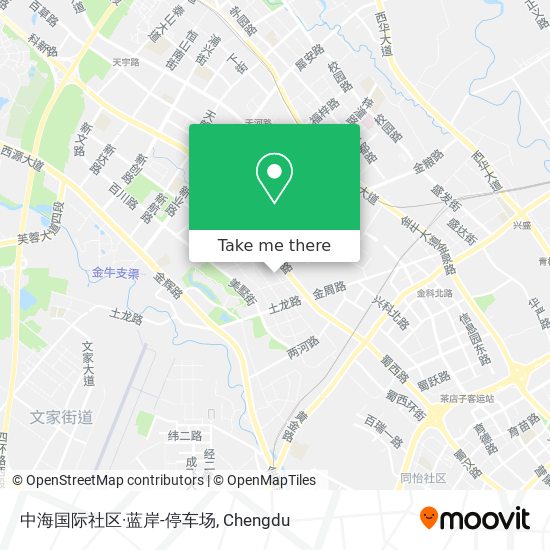 中海国际社区·蓝岸-停车场 map
