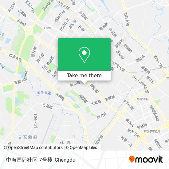 中海国际社区-7号楼 map