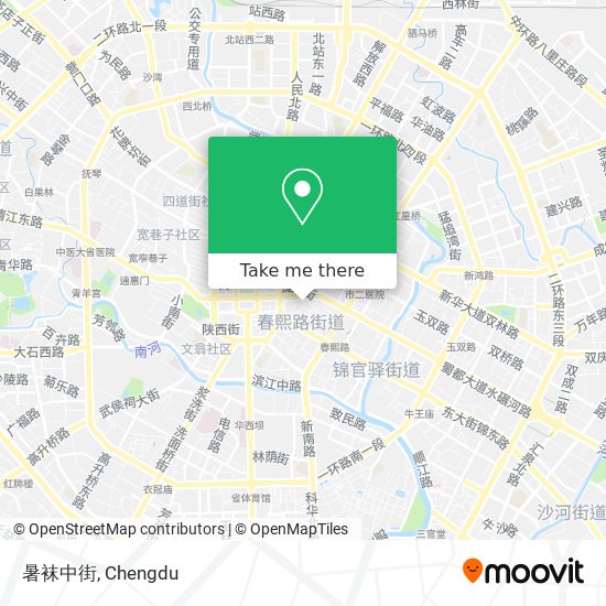 暑袜中街 map