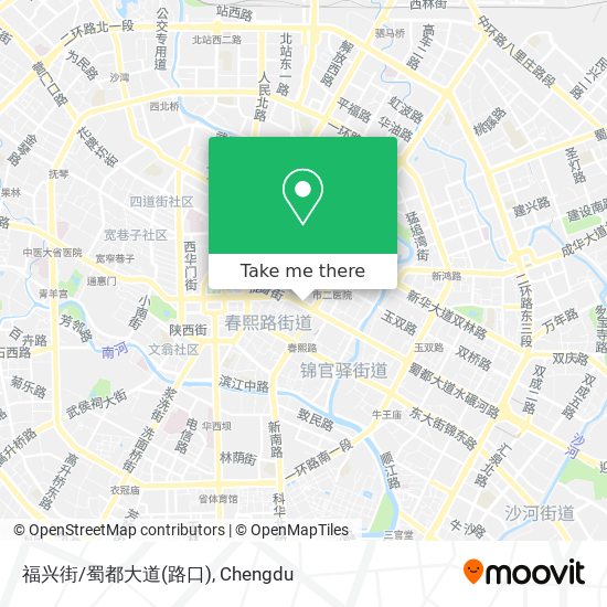福兴街/蜀都大道(路口) map