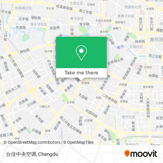 台佳中央空调 map