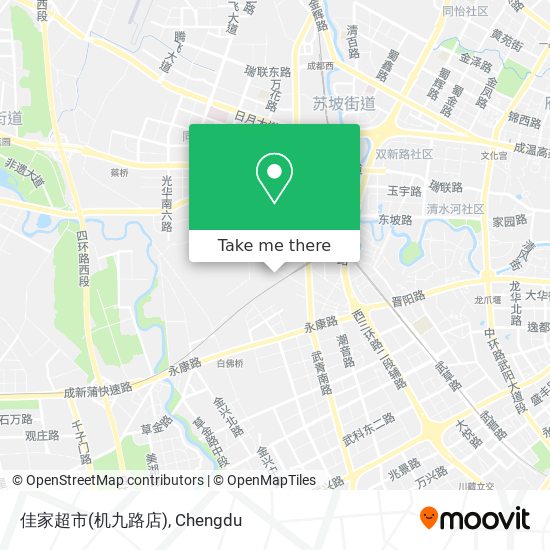 佳家超市(机九路店) map