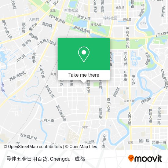 晨佳五金日用百货 map