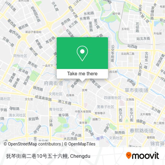 抚琴街南二巷10号五十六幢 map