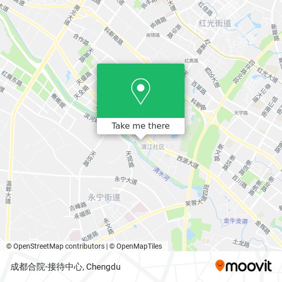 成都合院-接待中心 map