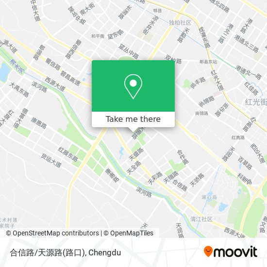 合信路/天源路(路口) map