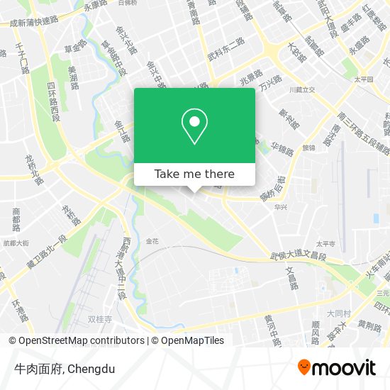 牛肉面府 map