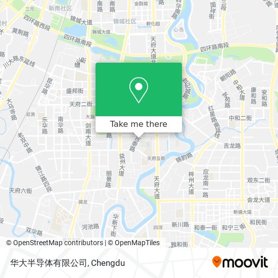 华大半导体有限公司 map