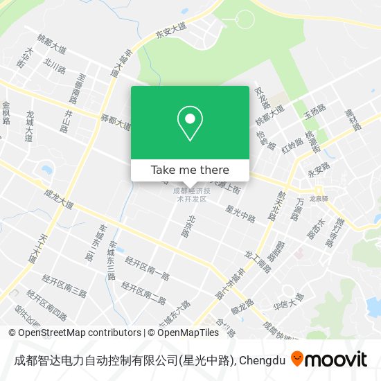 成都智达电力自动控制有限公司(星光中路) map